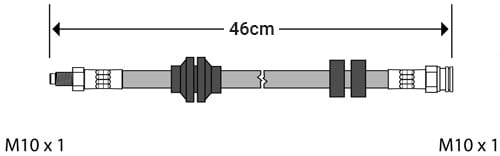 BRAKE FLEXIBLE HOSE