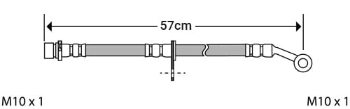 BRAKE FLEXIBLE HOSE