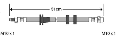 BRAKE FLEXIBLE HOSE