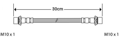 BRAKE FLEXIBLE HOSE