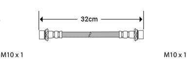 BRAKE FLEXIBLE HOSE