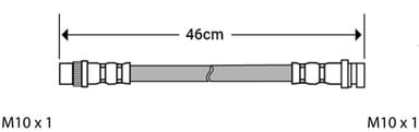 BRAKE FLEXIBLE HOSE