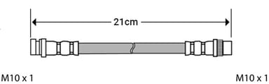 BRAKE FLEXIBLE HOSE