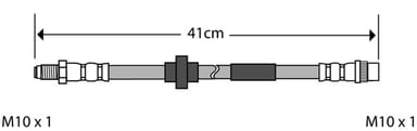 BRAKE FLEXIBLE HOSE