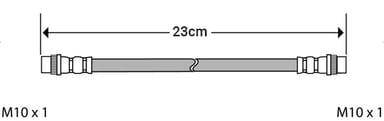 BRAKE FLEXIBLE HOSE