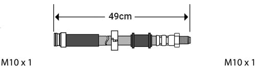 BRAKE FLEXIBLE HOSE