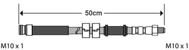 BRAKE FLEXIBLE HOSE