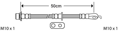 BRAKE FLEXIBLE HOSE