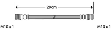 BRAKE FLEXIBLE HOSE