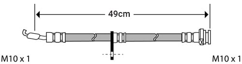 BRAKE FLEXIBLE HOSE