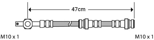 BRAKE FLEXIBLE HOSE