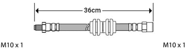 BRAKE FLEXIBLE HOSE