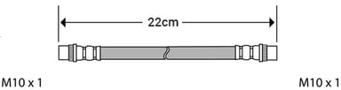 BRAKE FLEXIBLE HOSE