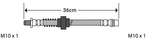 BRAKE FLEXIBLE HOSE