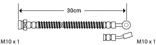 BRAKE FLEXIBLE HOSE