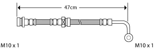 BRAKE FLEXIBLE HOSE