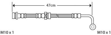 BRAKE FLEXIBLE HOSE