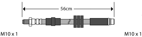 BRAKE FLEXIBLE HOSE