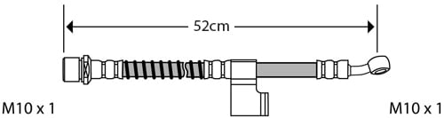 BRAKE FLEXIBLE HOSE