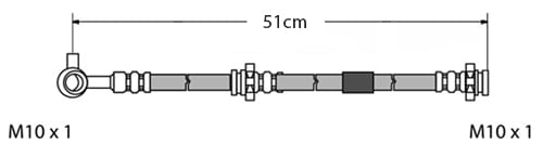BRAKE FLEXIBLE HOSE