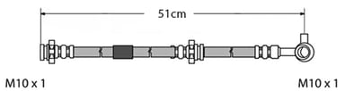 BRAKE FLEXIBLE HOSE