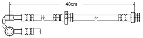 BRAKE FLEXIBLE HOSE