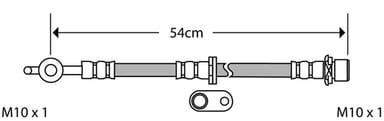 BRAKE FLEXIBLE HOSE
