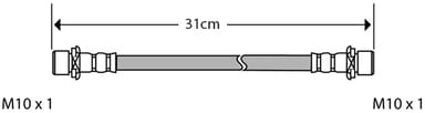 BRAKE FLEXIBLE HOSE