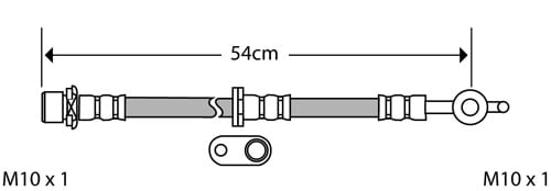 BRAKE FLEXIBLE HOSE