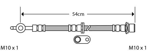 BRAKE FLEXIBLE HOSE