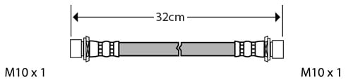 BRAKE FLEXIBLE HOSE