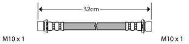 BRAKE FLEXIBLE HOSE