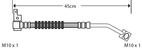 BRAKE FLEXIBLE HOSE