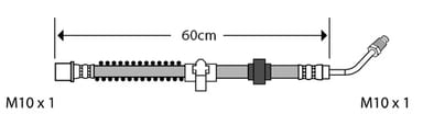 BRAKE FLEXIBLE HOSE