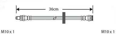 BRAKE FLEXIBLE HOSE