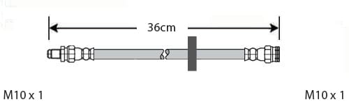 BRAKE FLEXIBLE HOSE