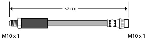 BRAKE FLEXIBLE HOSE