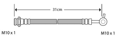 BRAKE FLEXIBLE HOSE