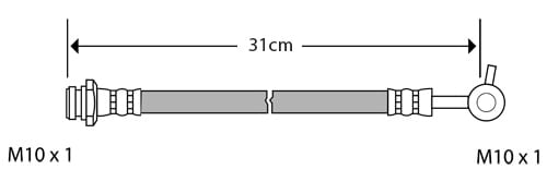 BRAKE FLEXIBLE HOSE