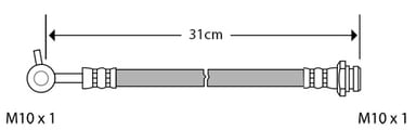 BRAKE FLEXIBLE HOSE