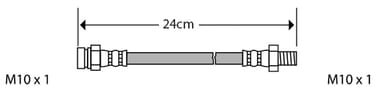 BRAKE FLEXIBLE HOSE