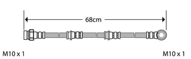 BRAKE FLEXIBLE HOSE