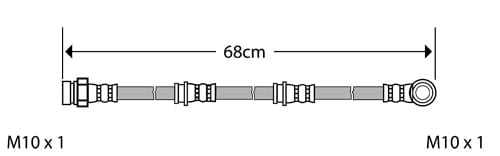BRAKE FLEXIBLE HOSE