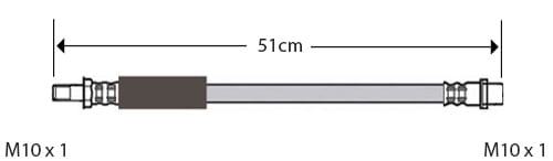 BRAKE FLEXIBLE HOSE
