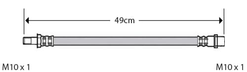 BRAKE FLEXIBLE HOSE