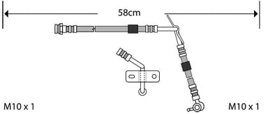 BRAKE FLEXIBLE HOSE