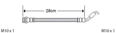 BRAKE FLEXIBLE HOSE