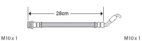 BRAKE FLEXIBLE HOSE