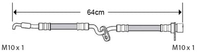 BRAKE FLEXIBLE HOSE
