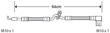 BRAKE FLEXIBLE HOSE